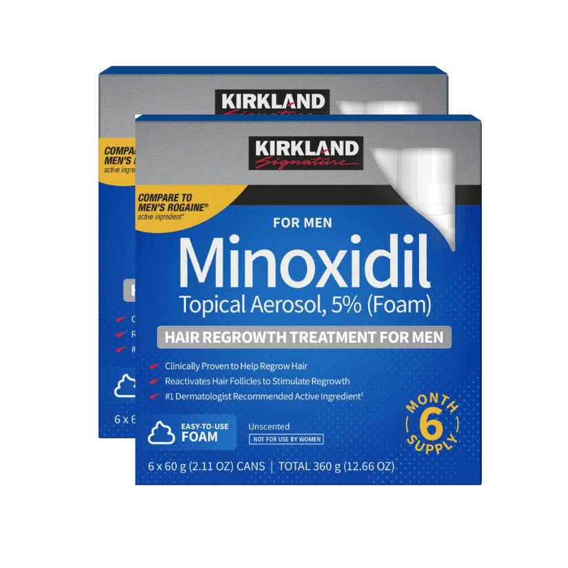 Kirkland Minoxidil 5% Foam 12-Month Supply Canada